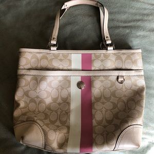 Coach leather satchel